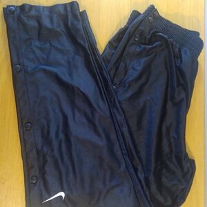 Vintage 90s Nike Sweat Pants Dazzle Shimmer Full Snap